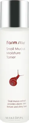 FarmStay Snail Mucus Moisture Toner тоник для лица увлажняющий с муцином улитки и гиалуроновой кислотой для всех типов кожи 150 мл