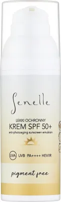 Крем солнцезащитный для лица Senelle SPF50+ без пигмента 50 мл
