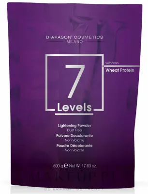 Осветляющая пудра для волос Lisap 7 Levels Lightening Powder, до 7 уровней, беспылевая, 500 г