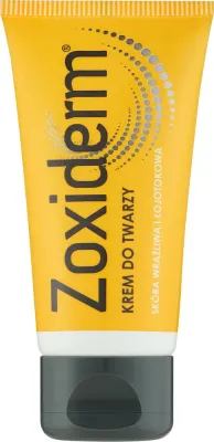 Крем для лица Aflofarm Zoxiderm Face Cream, для чувствительной кожи, склонной к себорее