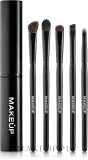 Дорожный набор кистей для макияжа MAKEUP в металлическом тубусе, 5 шт — фото 1