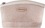 Косметичка Top Choice Cotton 99199 хлопок бежевая 20х13х6 см — фото 1