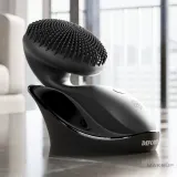 Щётка для умывания и массажа лица Diforo Arum Black с технологией Xsound Pulse, чёрная, 1 шт — фото 3