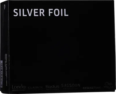 Wella Professionals Wella Professional Silver Foil - Серебристая фольга для окрашивания волос Wella Professional Silver Foil, прочная и эластичная, 2 рулона
