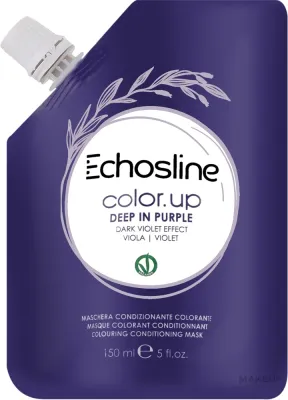 Маска для волос тонирующая Echosline Color Up Colouring Conditioning Mask, для натуральных и окрашенных волос, 150 мл