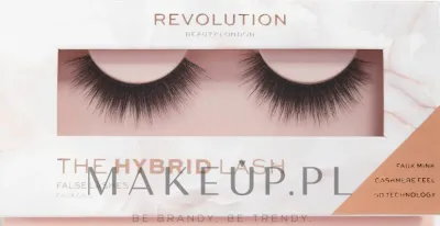 Накладные ресницы Makeup Revolution 5D Cashmere Faux Mink Lashes Hybrid Lash, пушистые, легкие, 2 шт