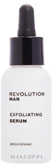 Сыворотка для лица мужская Revolution Skincare Man Exfoliating отшелушивающая с гликолевой кислотой 10% и ниацинамидом 30 мл