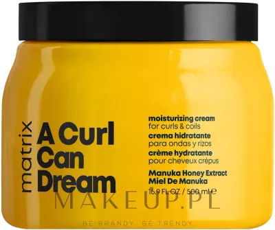 Крем для вьющихся волос Matrix Total Results A Curl Can Dream Moisturising Cream увлажняющий, несмываемый, 500 мл