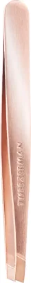 Пинцет скошенный Tweezerman Rose Gold Slant Tweezer, цвет розового золота, 1 шт