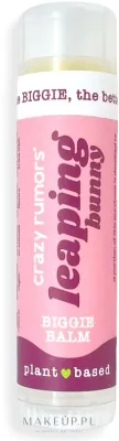 Бальзам для губ Crazy Rumors Biggie Leaping Bunny Lip Balm питательный, аромат сливы и персика, 17 г