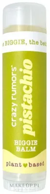 Бальзам для губ Crazy Rumors Biggie Pistachio Lip Balm смягчающий, аромат обжаренных орехов, 17 г