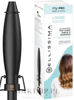 Насадка для модульной плойки Imetec Bellissima My Pro Twist and Style Loose Waves эллипсоидная, с керамическим покрытием, 26-38 мм, 1 шт