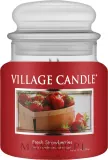 Village Candle Fresh Strawberries / Свеча в стекле, клубника и тростниковый сахар, 396 г — фото 3