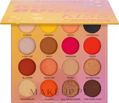 Палетка теней для век Makeup Revolution Hot Shot Eyeshadow Palette 16 оттенков
