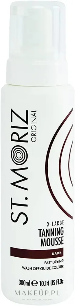 St.Moriz Original X-Large Tanning Mousse Dark пенка-автозагар для тела тёмный оттенок 300 мл