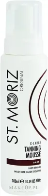 St.Moriz Original X-Large Tanning Mousse Dark пенка-автозагар для тела тёмный оттенок 300 мл