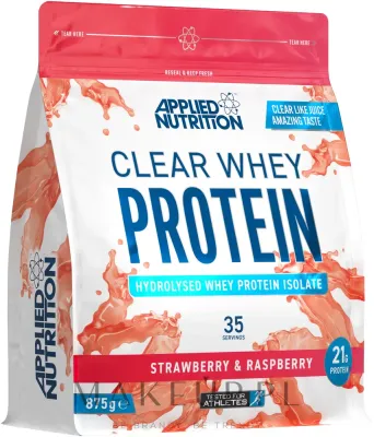 Сывороточный протеин Applied Nutrition Clear Whey гидролизованный изолят со вкусом клубники и малины