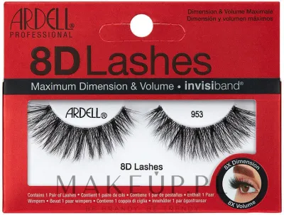 Накладные ресницы Ardell 8D Lashes 953 из синтетической норки, многомерные, 2 шт