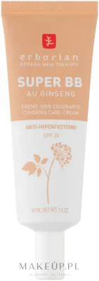 BB крем для лица Erborian Super BB Ginseng, с женьшенем, SPF 20, 40 мл