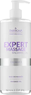 Гипоаллергенное массажное масло для тела и лица Farmona Professional Expert Massage Balsamic Oil