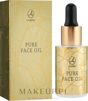 Масло для лица Lambre Pure Face Oil для лица и шеи с камелией и арганой 15 мл
