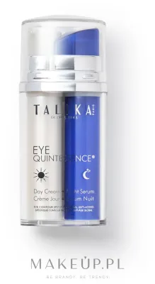 Набор для век Talika Eye Quintessence дневной крем и ночная сыворотка с ниацинамидом и гиалуроном 2x10 мл