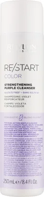 Revlon Professional Revlon Professional Restart Color Purple Cleanser - Очищающее средство Revlon Restart Color Purple для окрашенных волос против желтизны, 1000 мл, Испания, 250 мл