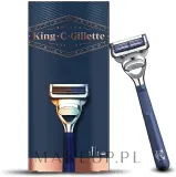 Бритва для шеи Gillette King C. Neck Razor, для бритья шеи и щёк, 1 шт — фото 1