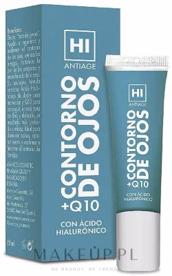 Крем для области вокруг глаз Avance Cosmetic Hi Antiage Q10 с коэнзимом Q10 и гиалуроновой кислотой для зрелой кожи 15 мл