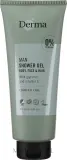 Гель для душа, лица и волос 3 в 1 Derma Man Shower Gel Body Face & Hair Vegan, 350 мл — фото 1