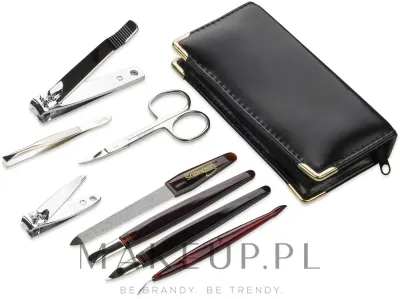 Маникюрный набор Titania Solingen 144/C из 8 предметов в футляре 13,5х8 см