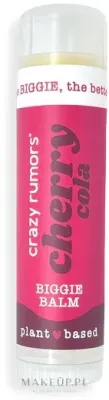 Crazy Rumors Biggie Balm бальзам для губ Cherry Cola 17 г, питательный бальзам в стике с ароматом вишнёвой колы, растительные масла и воски