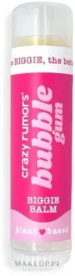 Crazy Rumors Bubble Gum Biggie Balm бальзам для губ 17 г, аромат бабл гам, масло ши и макадамии, в форме стика