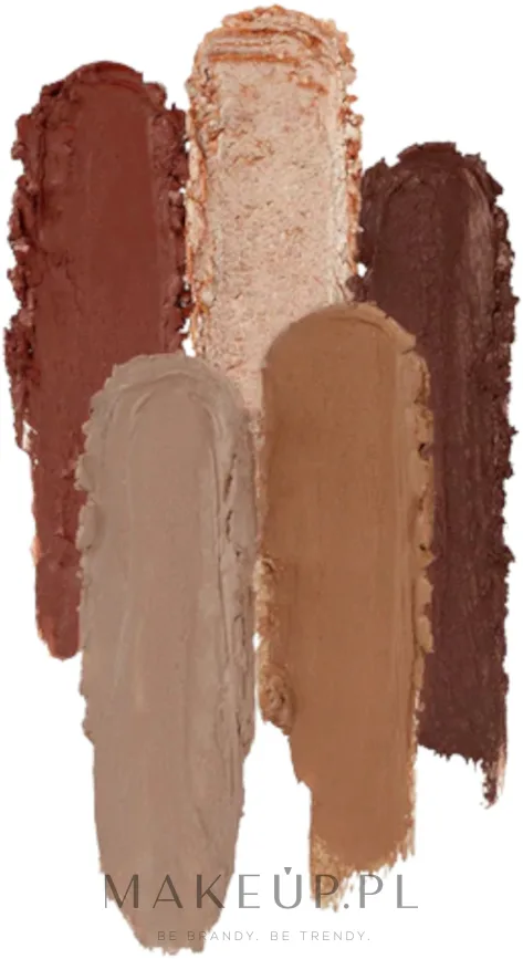 Палетка кремовых теней для век Barry M Mini Cream Eyeshadow Palette 5 оттенков, оттенок The Nudes