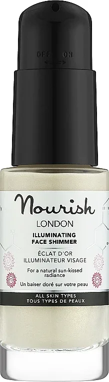 Хайлайтер для лица Nourish London Illuminating Face Shimmer