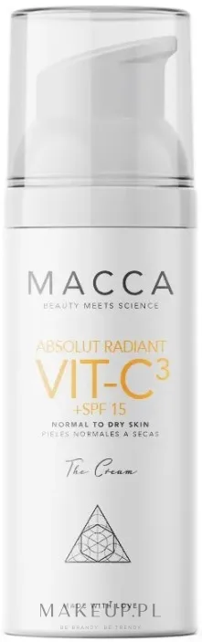 Крем для лица Macca Absolut Radiant с витамином C SPF15 50 мл