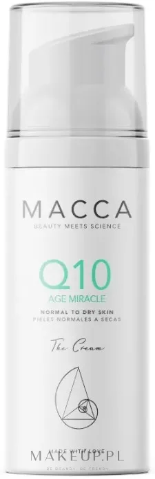 Крем для лица Macca Q10 Age Miracle с коэнзимом Q10 50 мл