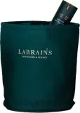 Косметичка Labrains Eco Cosmetics Bag темно-зеленая 25х18х1 см — фото 1