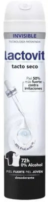 Lactovit Invisible Antimanchas Deodorant Spray дезодорант-спрей против белых и жёлтых пятен, 200 мл