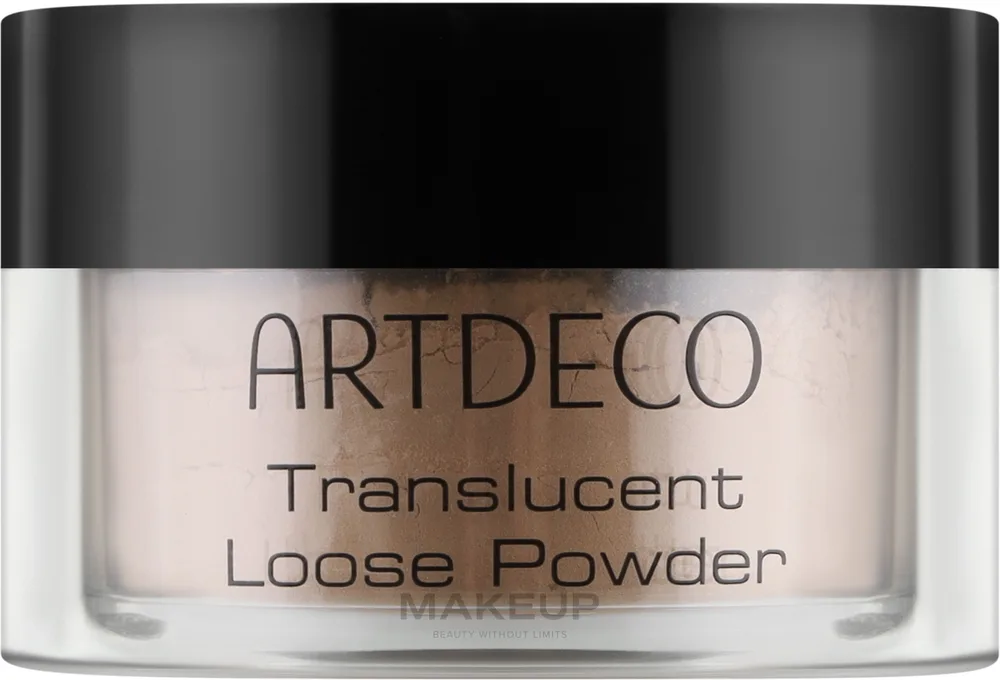 Рассыпчатая пудра Artdeco Translucent Loose Powder прозрачная, 8 г, оттенок 02 - Translucent Light