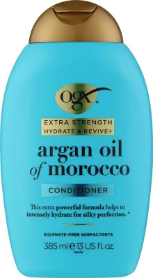 Увлажняющий восстанавливающий кондиционер с аргановым маслом OGX Argan Oil Of Morocco Hydrate & Repair Conditioner, 385 мл