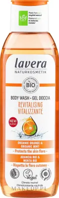 Гель для душа Lavera Revitalising Body Wash Апельсин и мята, 250 мл