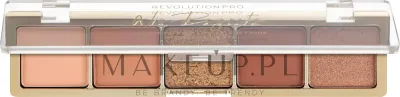 Палетка теней для век Revolution Pro Glam Eyeshadow Palette, 5 оттенков, матовые и мерцающие, 5,5 г