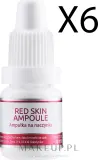 Ампулы для лица Charmine Rose Red Skin Ampoule для чувствительной кожи, от покраснений, 6 x 5 мл — фото 2