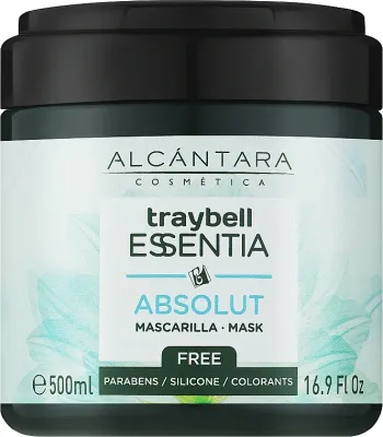 Alcantara Cosmetica Traybell Essentia Absolut Mask маска для волос и кожи головы питательная, для всех типов волос, 500 мл