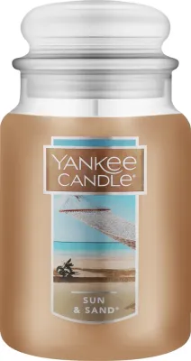 Свеча ароматическая Yankee Candle Sun and Sand «Солнце и песок», в большой банке, 623 г