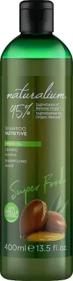 Neutrogena Nourishing Shampoo Naturalium Super Food Argan Oil - Шампунь Naturalium Super Food Argan Oil питательный, с маслом арганы и маслом ши, 400 мл, Франция