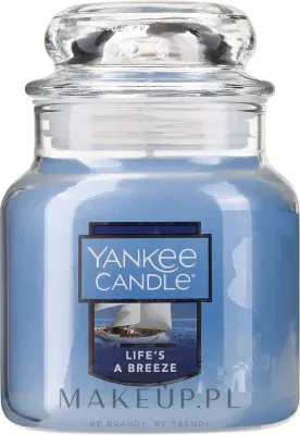 Свеча ароматическая Yankee Candle Life's A Breeze «Бриз», в банке, свежая, 104 г