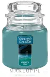 Yankee Candle Moonlit Cove / Свеча в стекле, лемонграсс, имбирь и эвкалипт, 104 г — фото 1