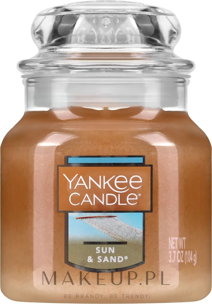 Свеча ароматическая Yankee Candle Sun and Sand «Солнце и песок» в банке, 104 г